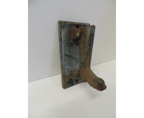 Cast Iron Door Knocker in the form of a Boot 