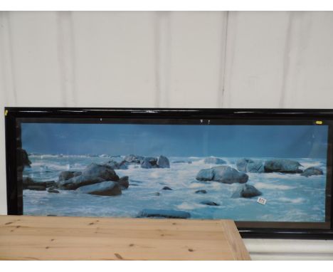 Large Framed Print - Seascape 