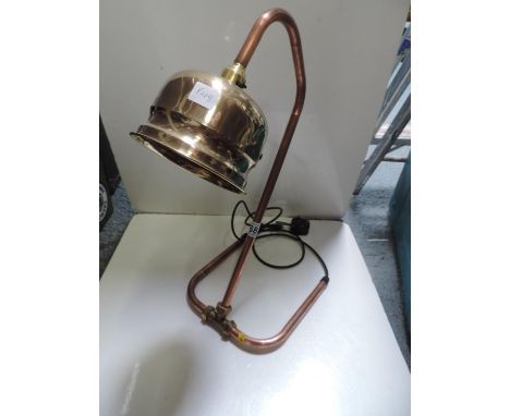 Novelty Copper Pipe Lamp 