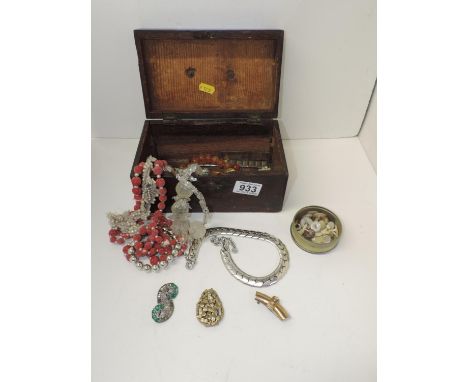 Jewellery Box and Contents 