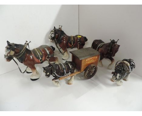 Various Model Horses 