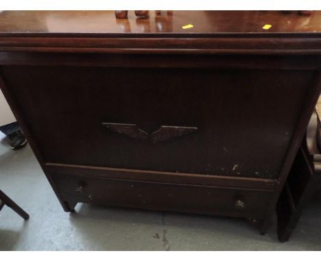 Oak Trunk with Drawer under 