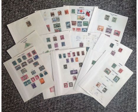 British commonwealth stamp collection in blue album over 24 pages. Good Condition. We combine postage on multiple winning lot
