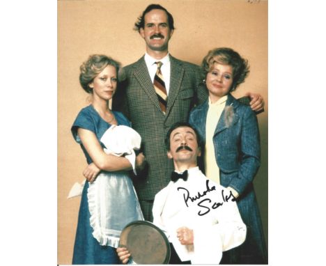 Fawlty Towers Prunella Scales actress Sybil signed 10x8 colour photo. Good Condition. We combine postage on multiple winning 
