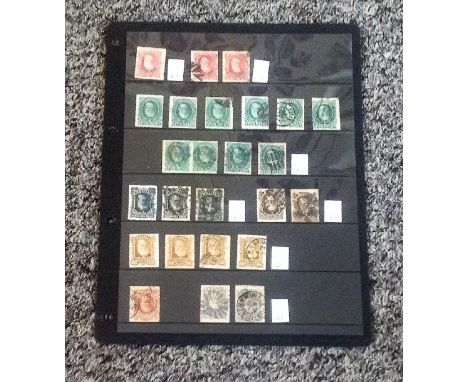 Brazil vintage stamp collection 1 album leave double sided dating 1878 to 1881 some mint mainly used. Catalogue value £800. G