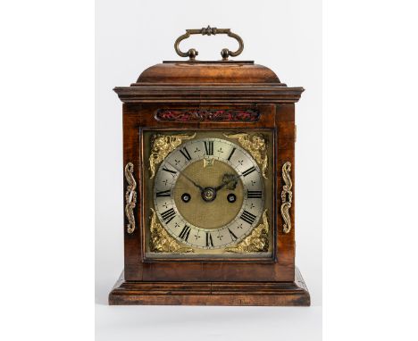 A WALNUT CASED TABLE CLOCKThe movement by Thomas Snelling, London , circa 1680, the later case 20th centuryThe 6 1/4in. squar