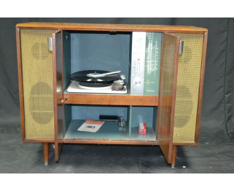 Murphy's radiogram with Garard record player with instructions 