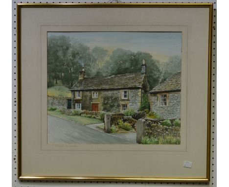 K Cooper BlakeleyCottage at Alportsigned, watercolour