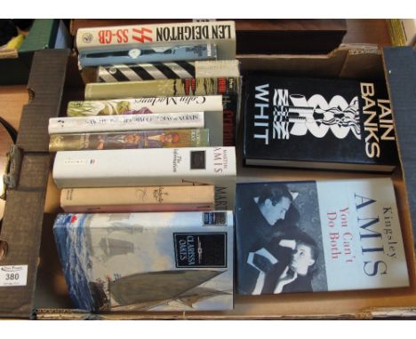 Box of assorted hardback books to include various first editions: first edition 'The General by Allen Sillitoe',  first editi