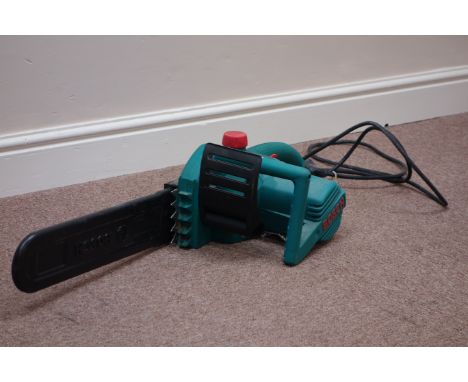 Bosch electric chain saw (This item is PAT tested - 5 day warranty from date of sale)   Condition Report   Click here for fur