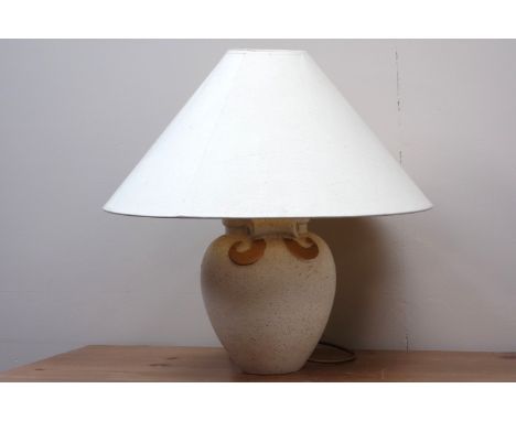 Lamp, mirror and wicker standard lamp (This item is PAT tested - 5 day warranty from date of sale)   Condition Report   Click