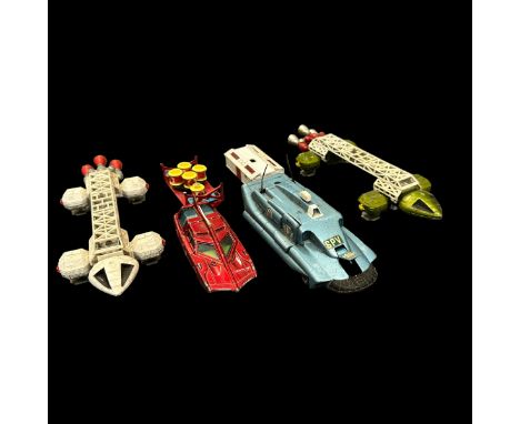 Dinky Gerry Anderson TV collection, generally good plus to good (would benefit from light cleaning), with Space 1999 Eagle Tr