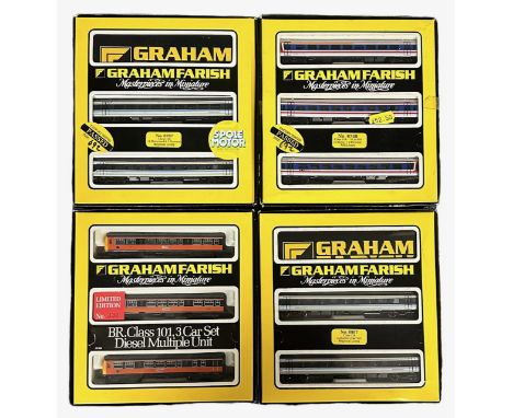 Graham Farish DMU collection, generally excellent in excellent to good plus boxes, with 3-car set limited edition (330 of 500