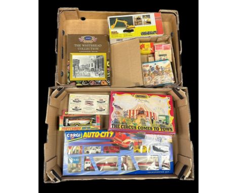 1970s onwards collection, generally excellent in excellent to good boxes, with Corgi Auto City car transporter set No. 92625,