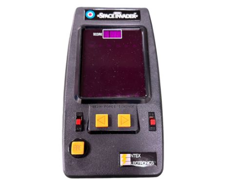 1980 Entex Space Invader hand-held arcade game No. 6012, generally excellent in good plus box with polystyrene packing pieces