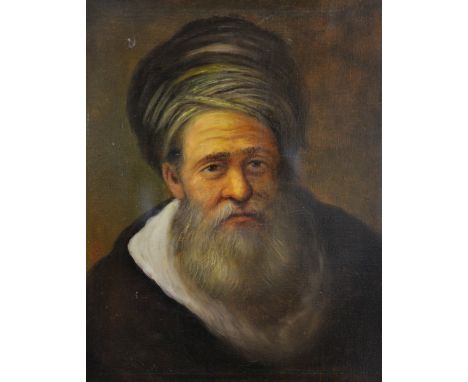 Schumans, Portrait of an old man, bears signature, oil on canvas, 48cm x 38cm.