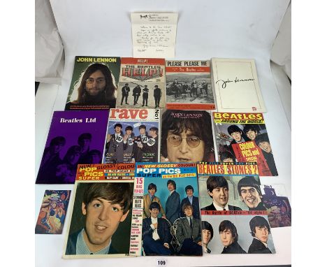 11 Magazines - Beatles or Stones no. 18, 1964, Pop Pics Super no. 15, Pop Pics Super no. 16, Beatles Around the World, John L
