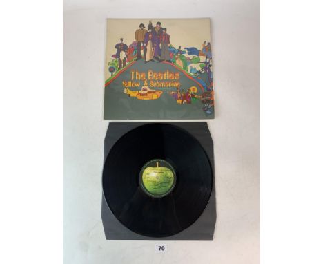 The Beatles 'Yellow Submarine' LP PMC 7070, 1st pressing