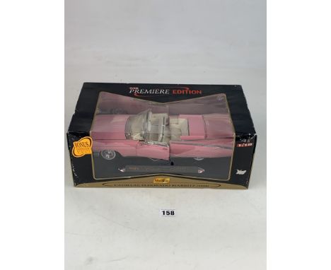 Boxed Maisto Premiere Edition Cadillac Eldorado Biarritz (1959), scale 1/18
