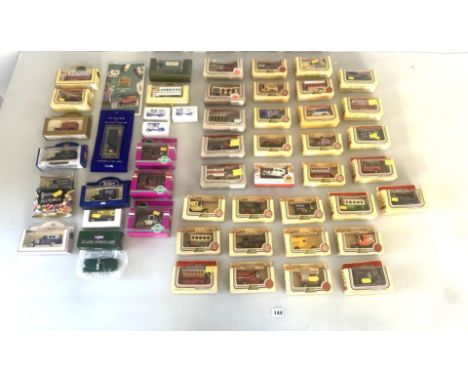 50 boxed assorted model vehicles inc. Days Gone, Lledo and promotional