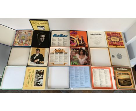 50 (approx) assorted LP records inc. Bob Dylan, Buddy Holly, Abba, John Lennon, Dolly Parton, Carpenters, easy listening etc