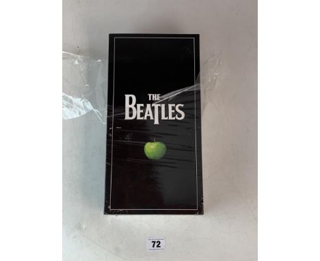 The Beatles CD set of all 13 original studio albums digitally remastered in stereo along with Past Master 2-CD set and Mini D