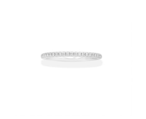 HARRY WINSTON: DIAMOND ETERNITY RINGBrilliant-cut diamonds, diamonds approx. 0.25ct total, maker's mark HW, numbered, ring si