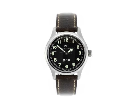 IWC: A Limited Edition Stainless Steel Automatic Centre Seconds Wristwatch, signed International Watch Company, Schaffhausen,