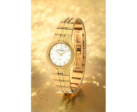 Vacheron Constantin: A Lady's 18 Carat Gold Wristwatch, signed Vacheron &amp; Constantin, Geneve, model: Phidias, ref: 16010,