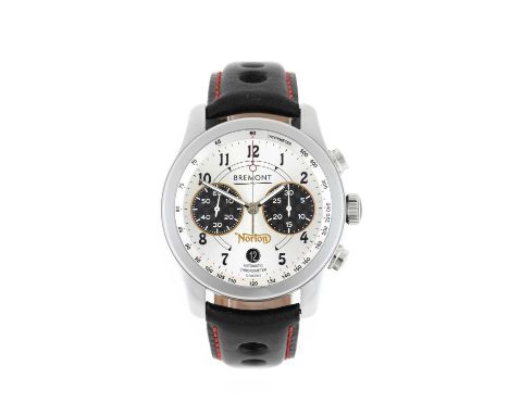 Bremont: A Limited Edition Stainless Steel Automatic Calendar Chronograph Wristwatch, signed Bremont, Chronometer, model: Nor