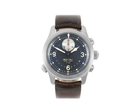 Bremont: A Limited Edition Stainless Steel Automatic Calendar Chronograph Wristwatch, signed Bremont, Chronometer, model: Mus