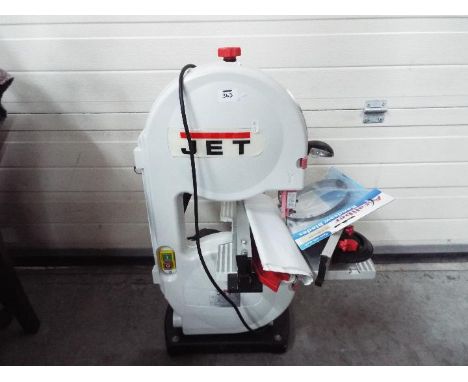 A Jet Tools band saw, model JWBS-9.