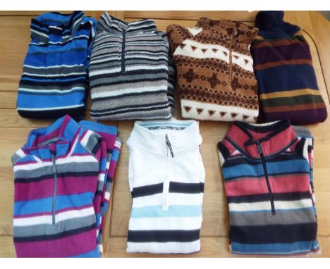 Cotton Traders - seven sweatshirts, of which six by Cotton Traders and one by Maine, all size M