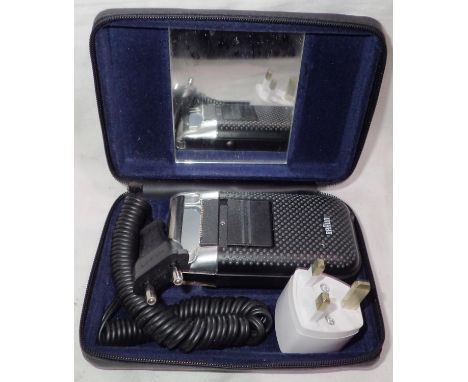Braun 5422 electric beard/hair trimmer, with 3 pin adaptor. P&amp;P Group 1 (£14+VAT for the first lot and £1+VAT for subsequ