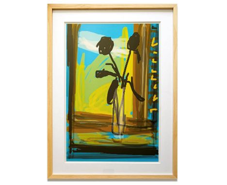 DAVID HOCKNEY 'IPhone Drawing 275', 2019 lithograph, edition 685/2000, 55cm x 35cm framed. 