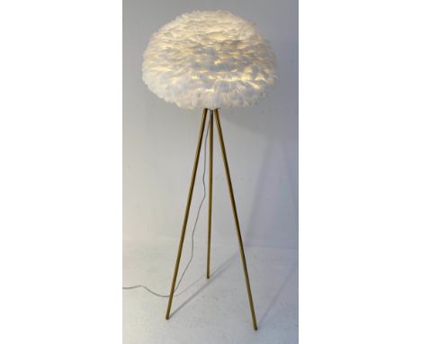 FEATHER CLOUD FLOOR LAMP, 169cm x 60cm. 