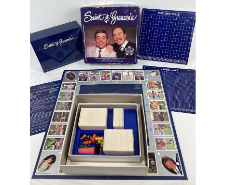 A vintage boxed Pic Toys Ltd ITV Sport Saint &amp; Greavsie  board game. Fully complete and in good condition. Box shows sign