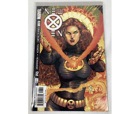 Issue #128 of "The New X-Men" comic book by Marvel Comics. First appearance of 'Fantomex'. Dated 2002. In bag &amp; board. Ex