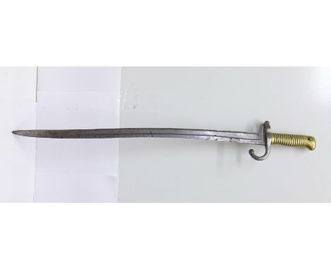 A French bayonet, no scabbard