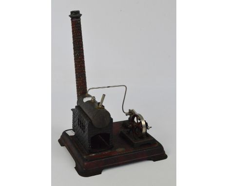 A German tinplate steam run model.