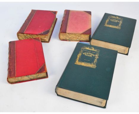 A small collection of vintage Dickens related books; MATZ, BW, ed; The Dickensian, A Magazine for Dickens Lovers and a monthl