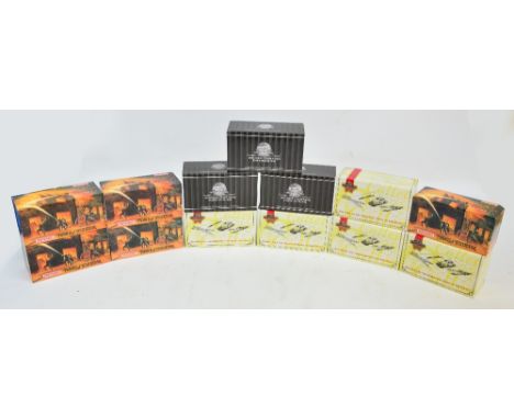 A collection of boxed Matchbox diecast model vehicles including 1907 Seagrave AC53 Fire Engine, Great Western Railway Steam W
