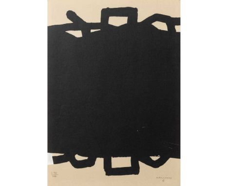 § Eduardo Chillida (Spanish 1924-2002) Untitled, 1999  signed in pencil (lower right) and numbered E 983/1000 (lower left)  l