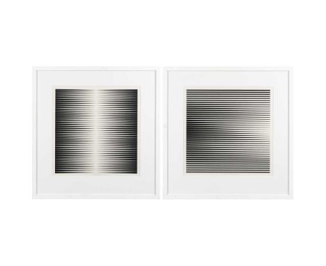 § Getulio Alviani (Italian 1939-2018) Senza Titolo, c.1960s  signed in pencil (lower centre) silkscreen on paperProofs aside 