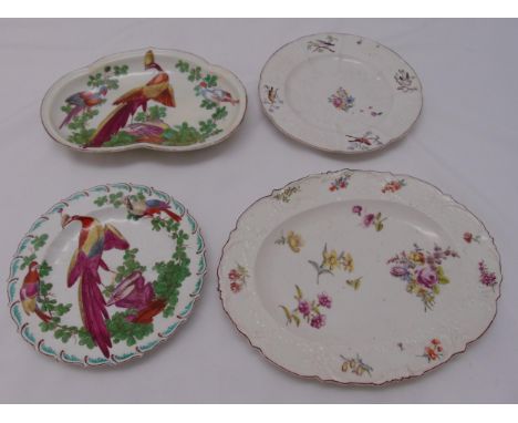 A quantity of porcelain plates to include Chelsea (4)