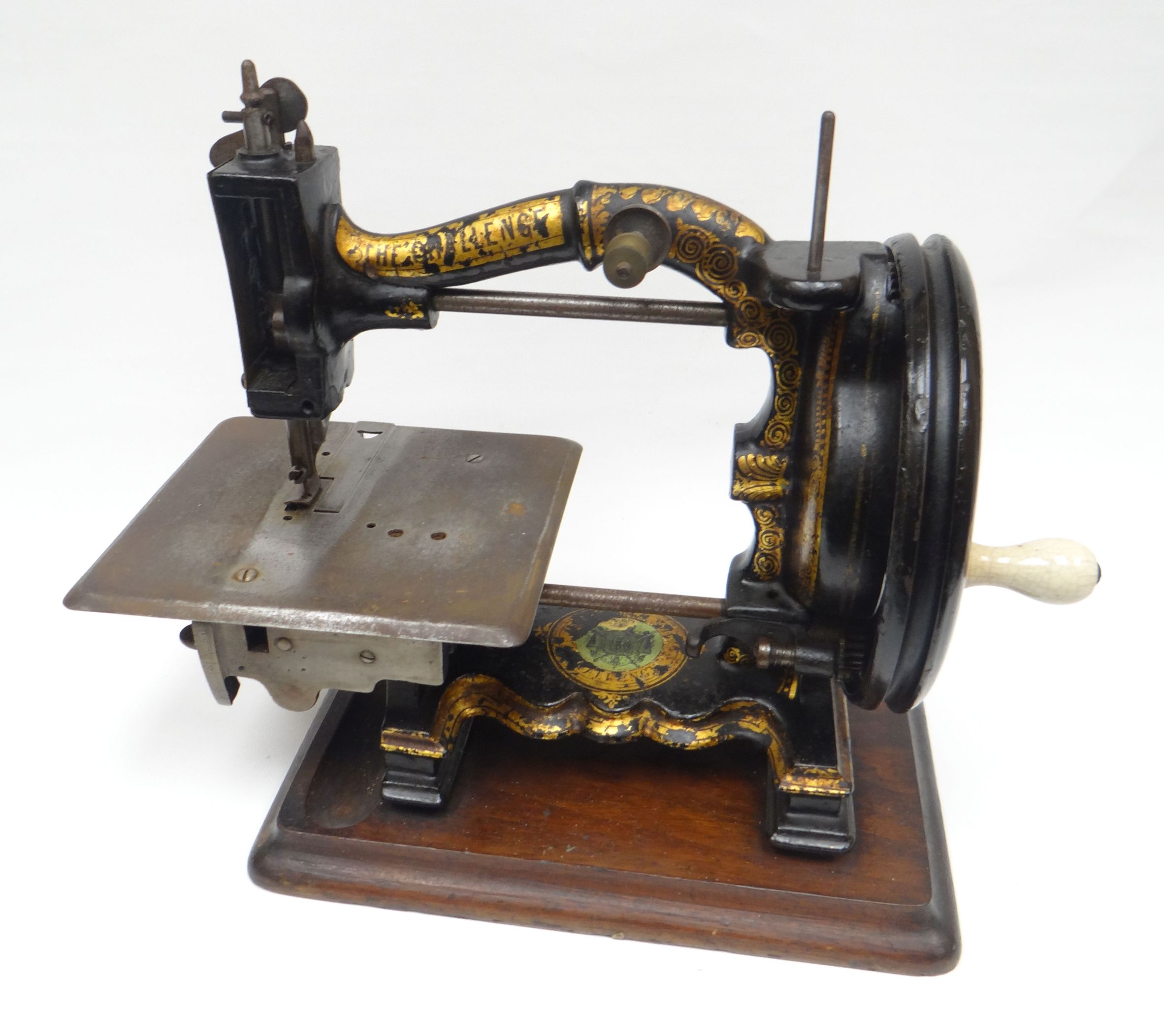 A midVictorian English sewing machine 