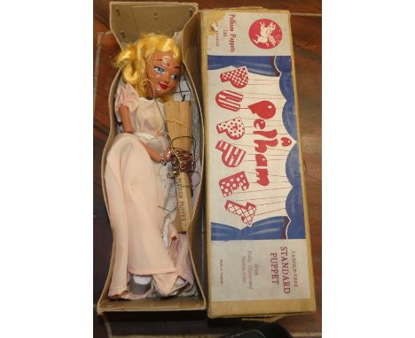 A boxed Pelham Puppet Cinderella, housed in the original card box