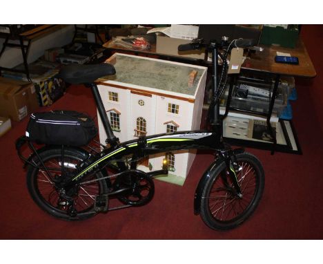 A Carrera Crosscity E - Electric bike with folding action (In backpack - charger, leads, keys and manual) In good working ord