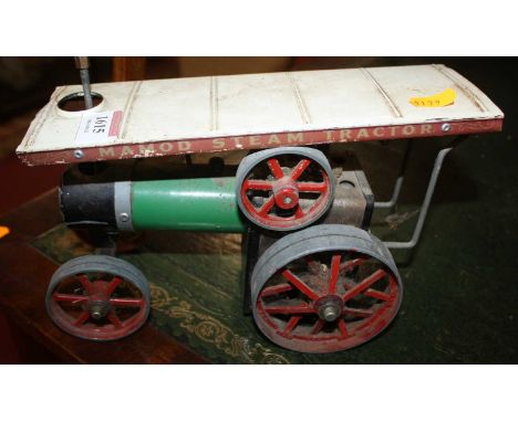 A Mamod TE1A traction engine