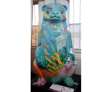 A BIG SLEUTH BEARThe Sun Bear-neath The SeaThe Sun Bear-neath The Sea Artist - Emma Channell - The waters of the sun bear's S